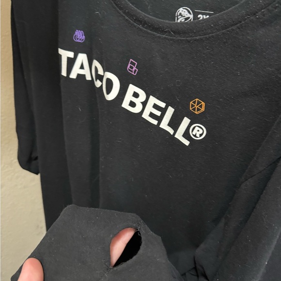 Black Taco Bell T-Shirt 2X - Picture 1 of 3